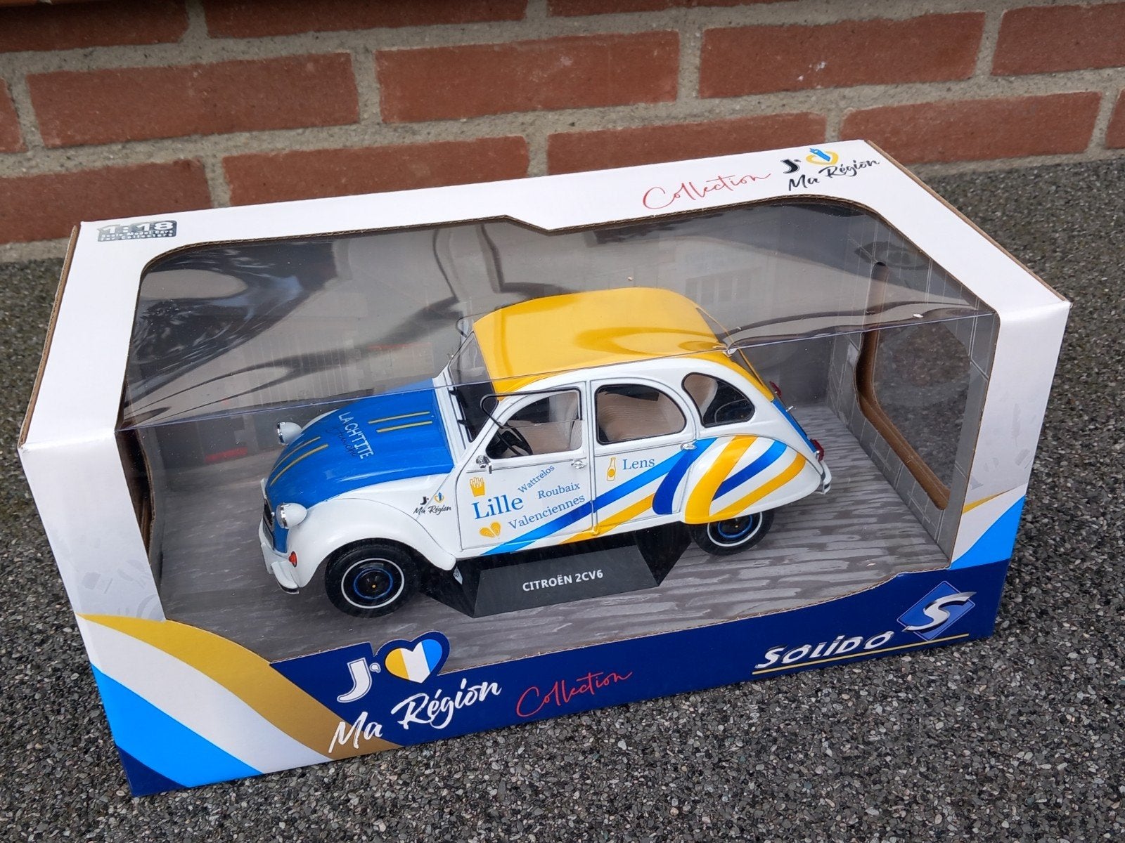 Citroën 2cv 6 1982 J'ma Region Collection, Ophalen of Verzenden, Nieuw, Auto, Solido