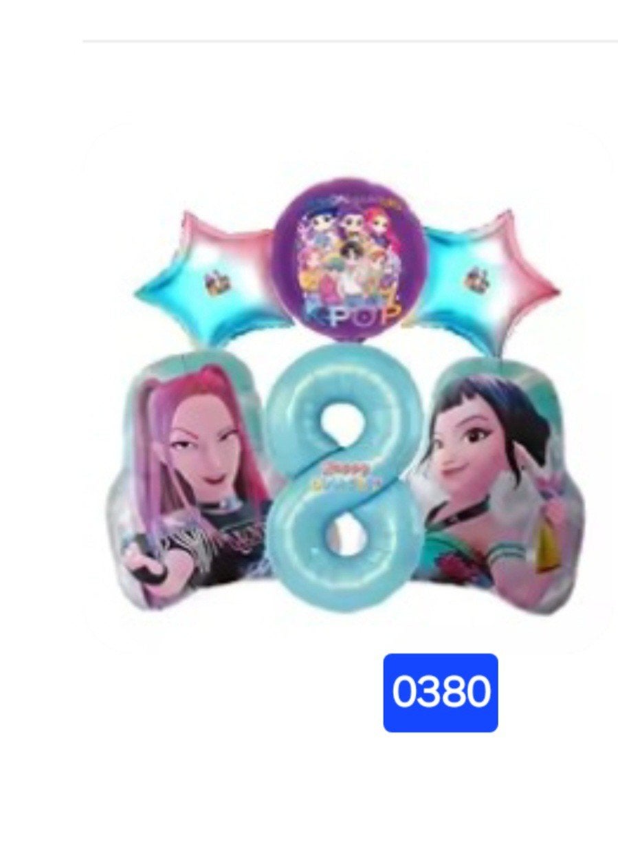 Nieuwe K-Pop Feestballonnen Set, Ophalen, Nieuw, Feestartikel, Verjaardag