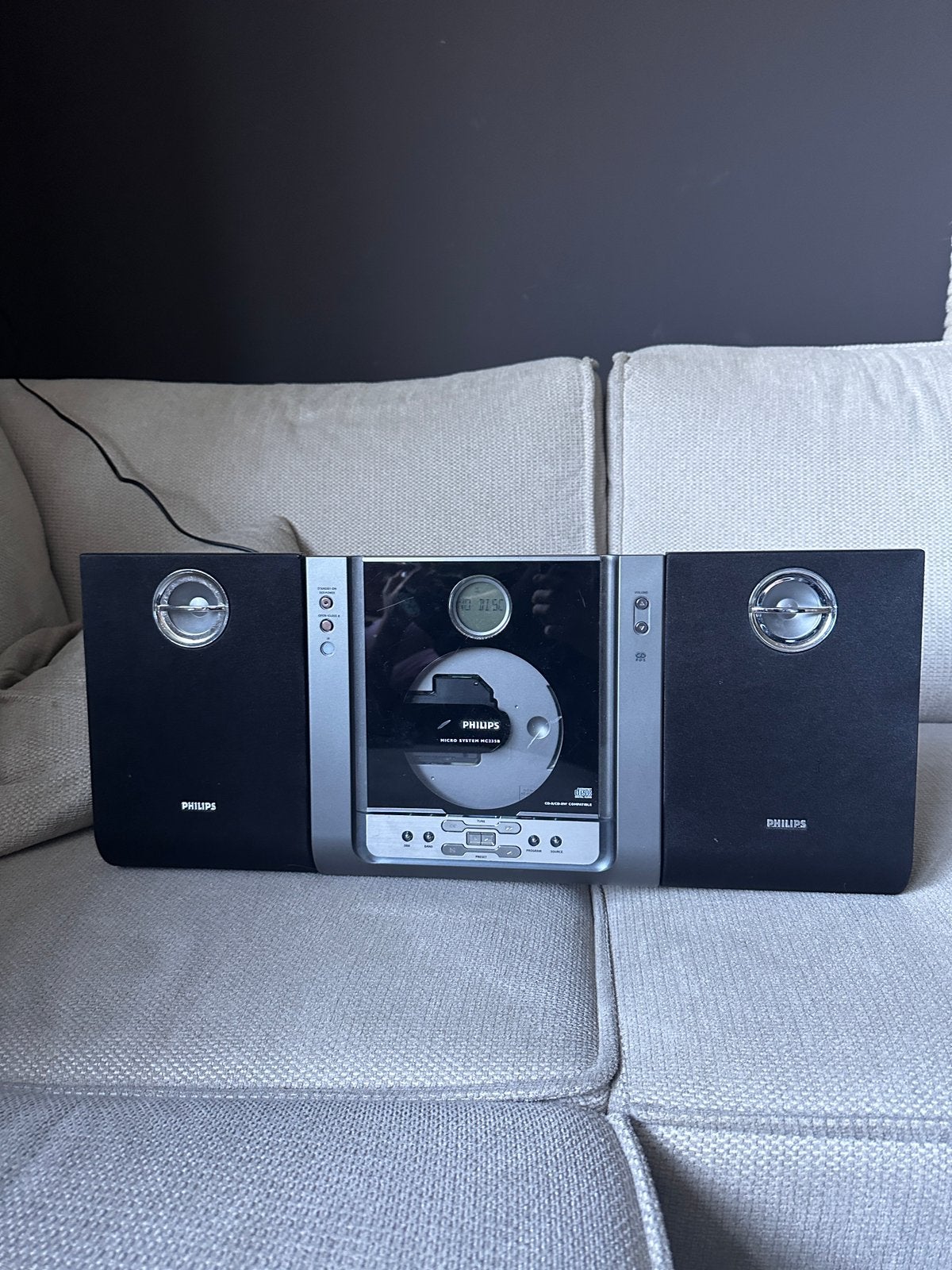 Philips MC235B Cd speler (micro system), Philips, Gebruikt, Verzenden, Microset