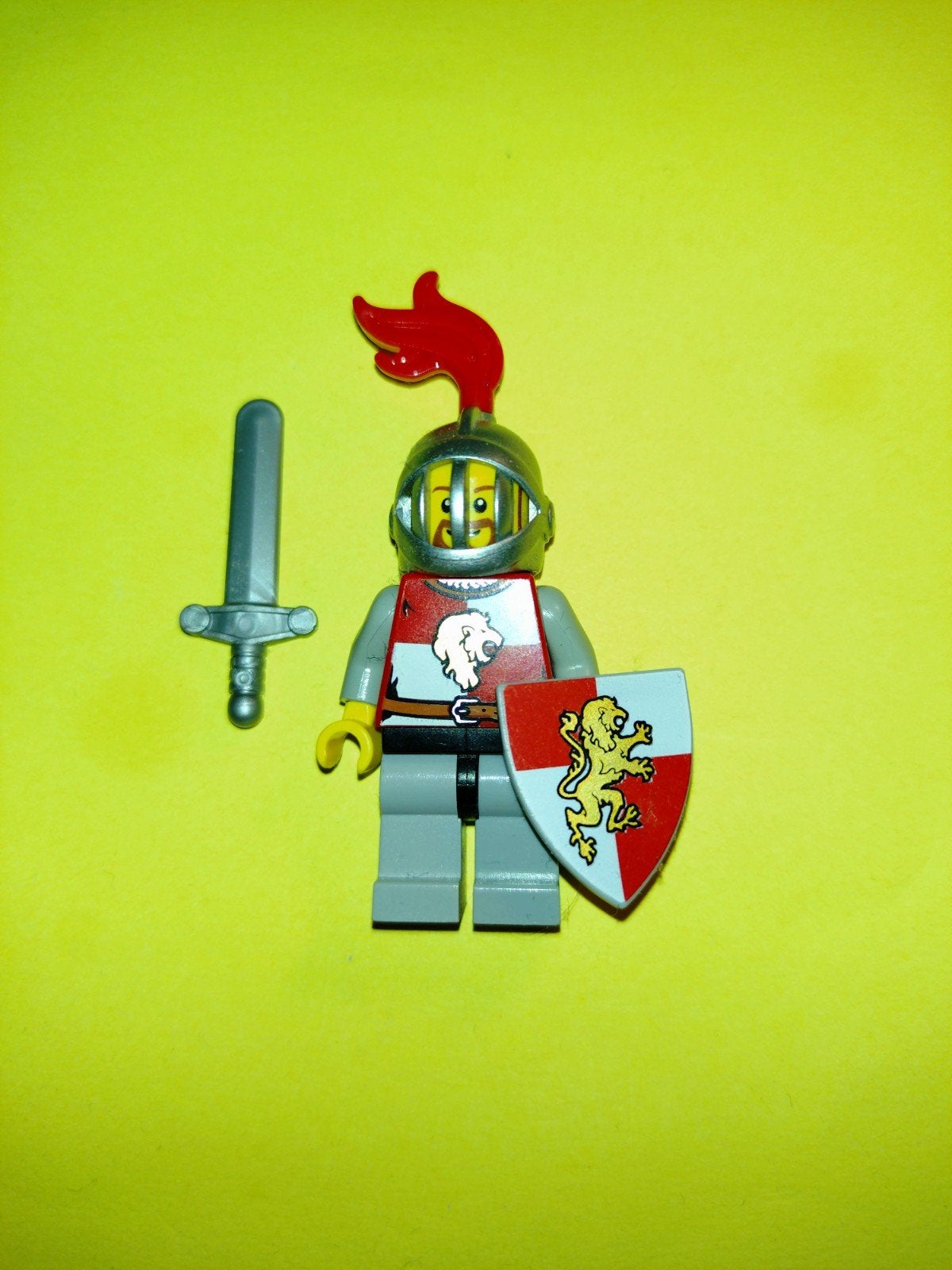 LEGO KINGDOMS LION KNIGHT FIGUUR/POPPETJE, Kinderen en Baby's, Speelgoed | Duplo en Lego, Overige thema's, Lego, Ophalen of Verzenden