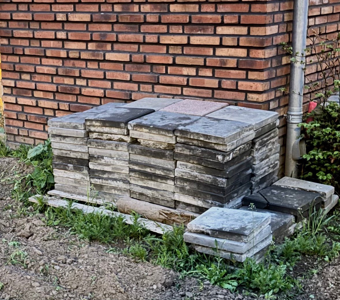30x30 stoeptegels gratis afhalen Zwolle, Ophalen, Zo goed als nieuw, Beton, Terrastegels