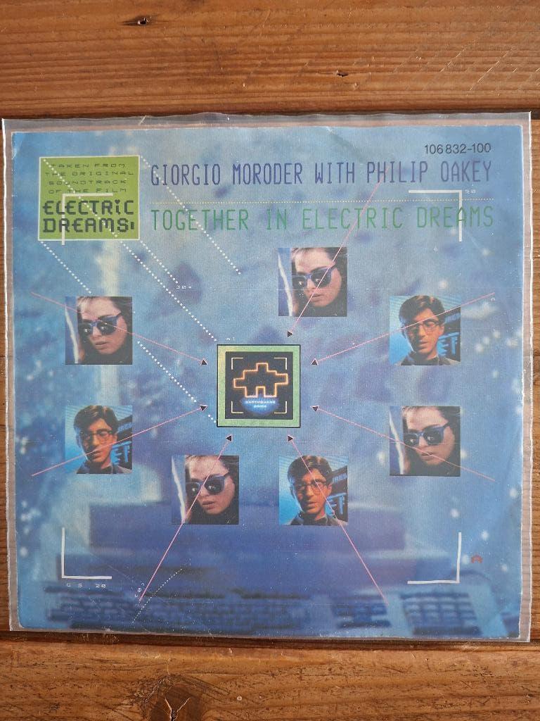 Giorgio Moroder ft Philip Oakey-Together in electric dreams, Fotohoes, Verzenden, Zo goed als nieuw, Overige genres