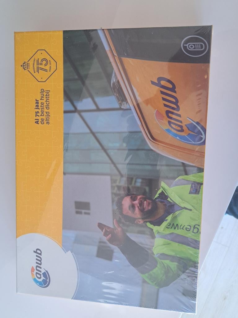 Voor dverzameling puzzel AnWB75 jaar bestaan nog gesaeled. l, Overige formaten, Overige typen, Ophalen of Verzenden, Zo goed als nieuw