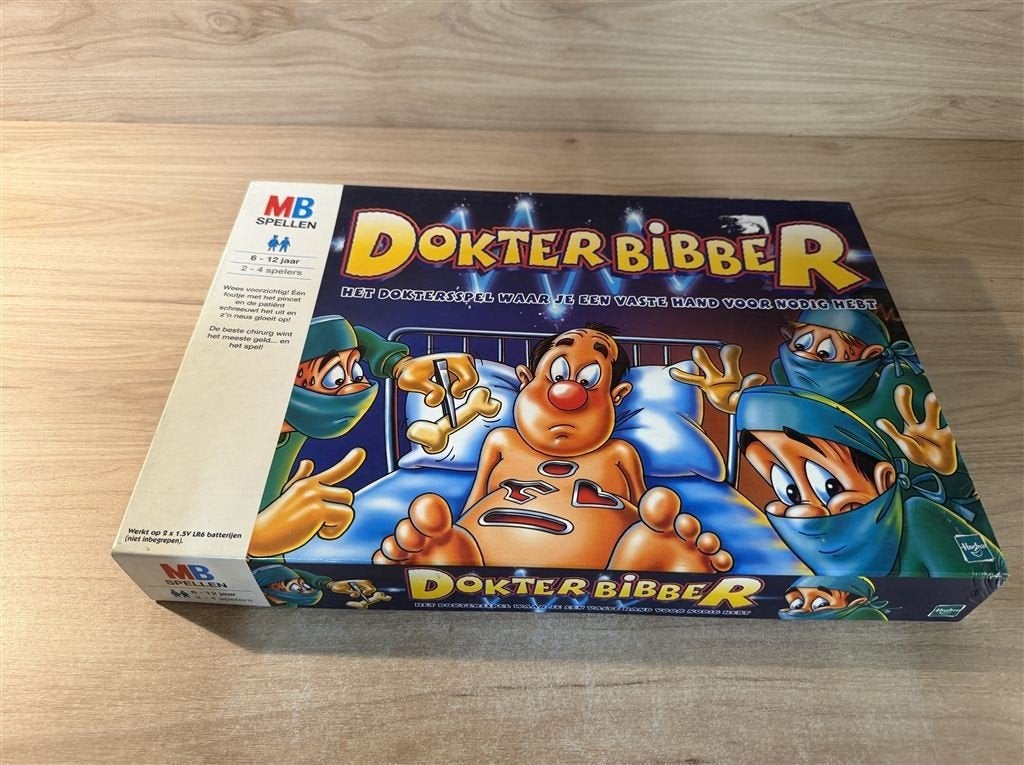 Dokter bibber blauwe - s6876, Verzenden, Zo goed als nieuw