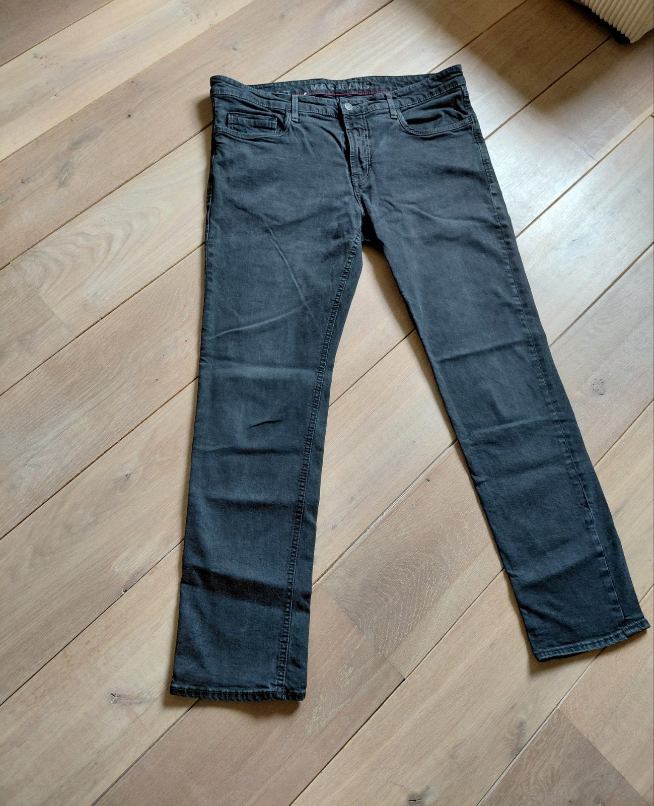 Als nieuw heren stretch MAC JEANS mt W 38  L 32, Kleding | Heren, Mac jeans, Ophalen of Verzenden, Zo goed als nieuw, Grijs