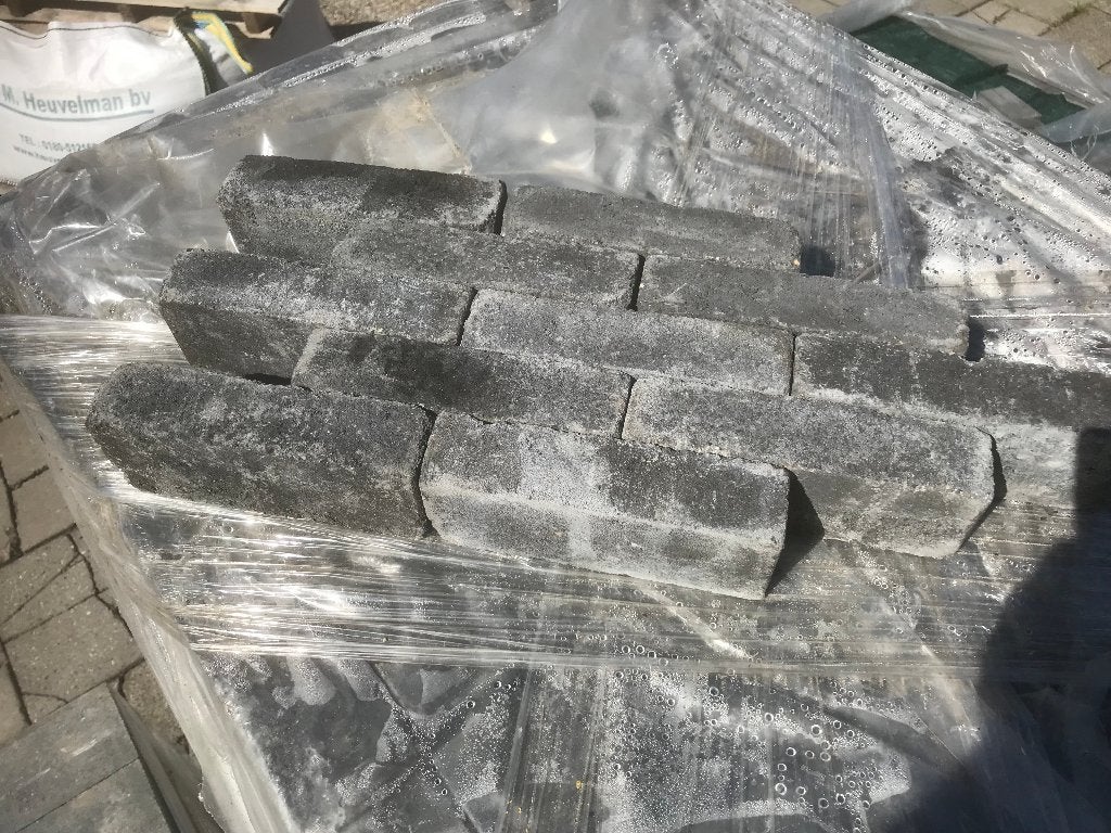 tumbelton waalformaat coal 10m2, Ophalen, Klinkers, Nieuw, 5 tot 10 m²
