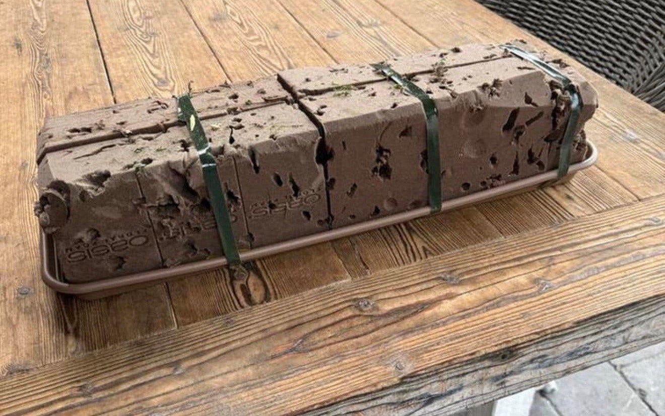 Kweekbak bak plantenbak met oase steekschuim 56 x 17 cm, Ophalen