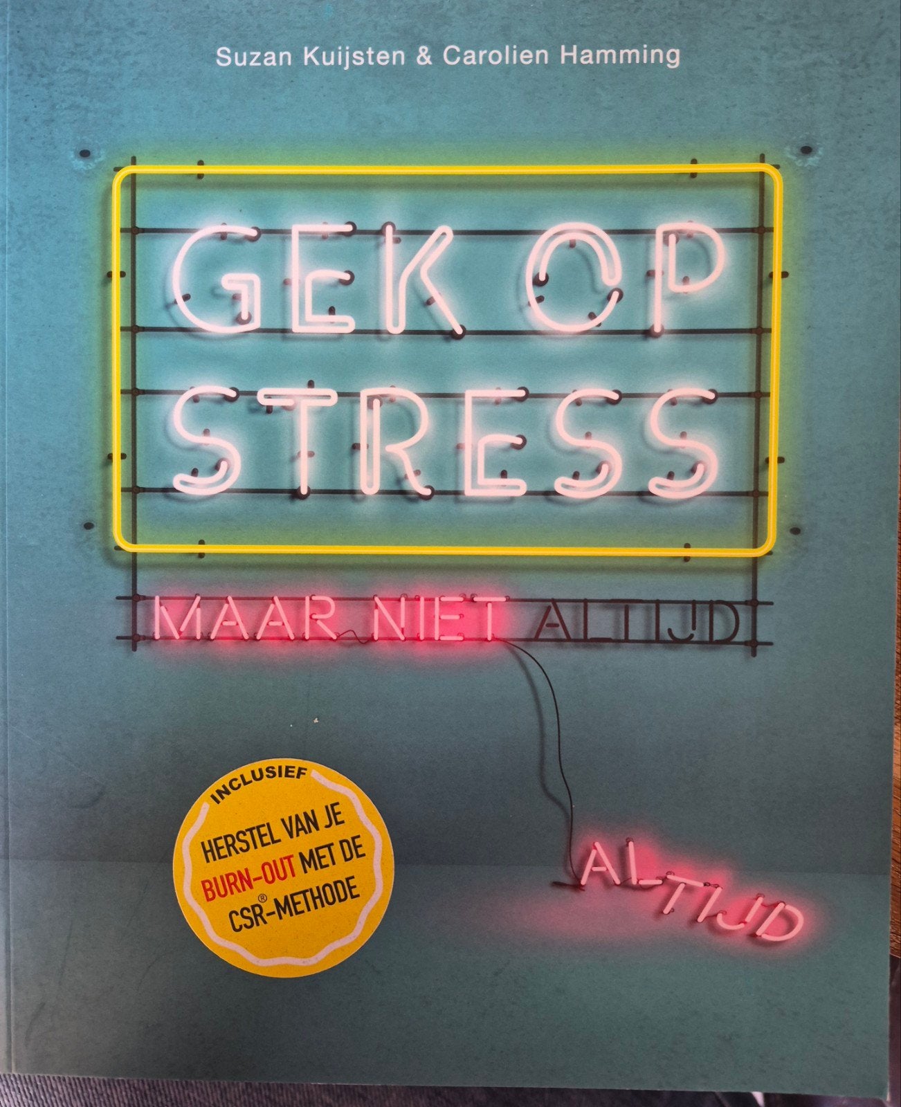 Carolien Hamming - Gek op stress / Nieuw!, Ophalen of Verzenden, Zo goed als nieuw, Carolien Hamming; Suzan Kuijsten