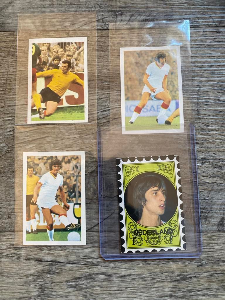 Panini Vanderhout o.a. Cruijff,Krol, Hulshoff, Ophalen of Verzenden, Gebruikt, Ajax, Poster, Plaatje of Sticker