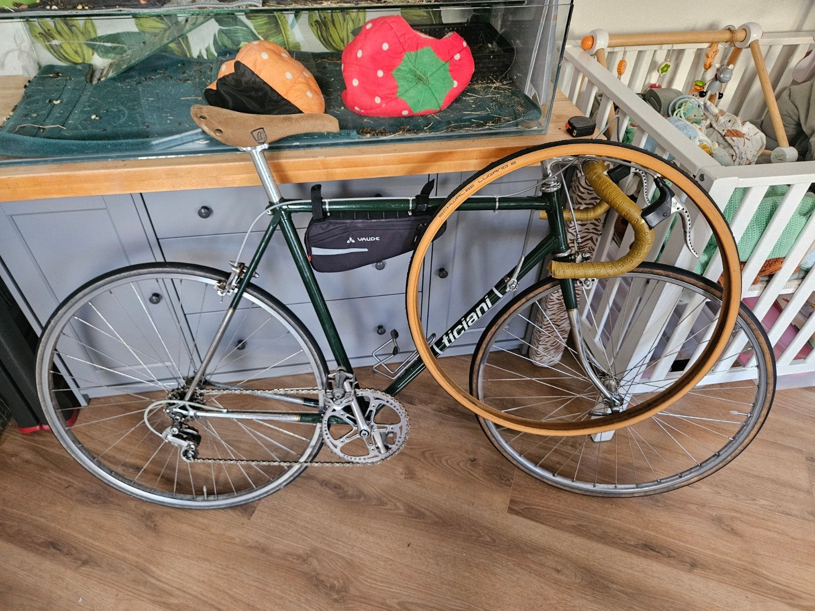 Ticiani Racefiets - Klassieke Stalen Racer, Ophalen