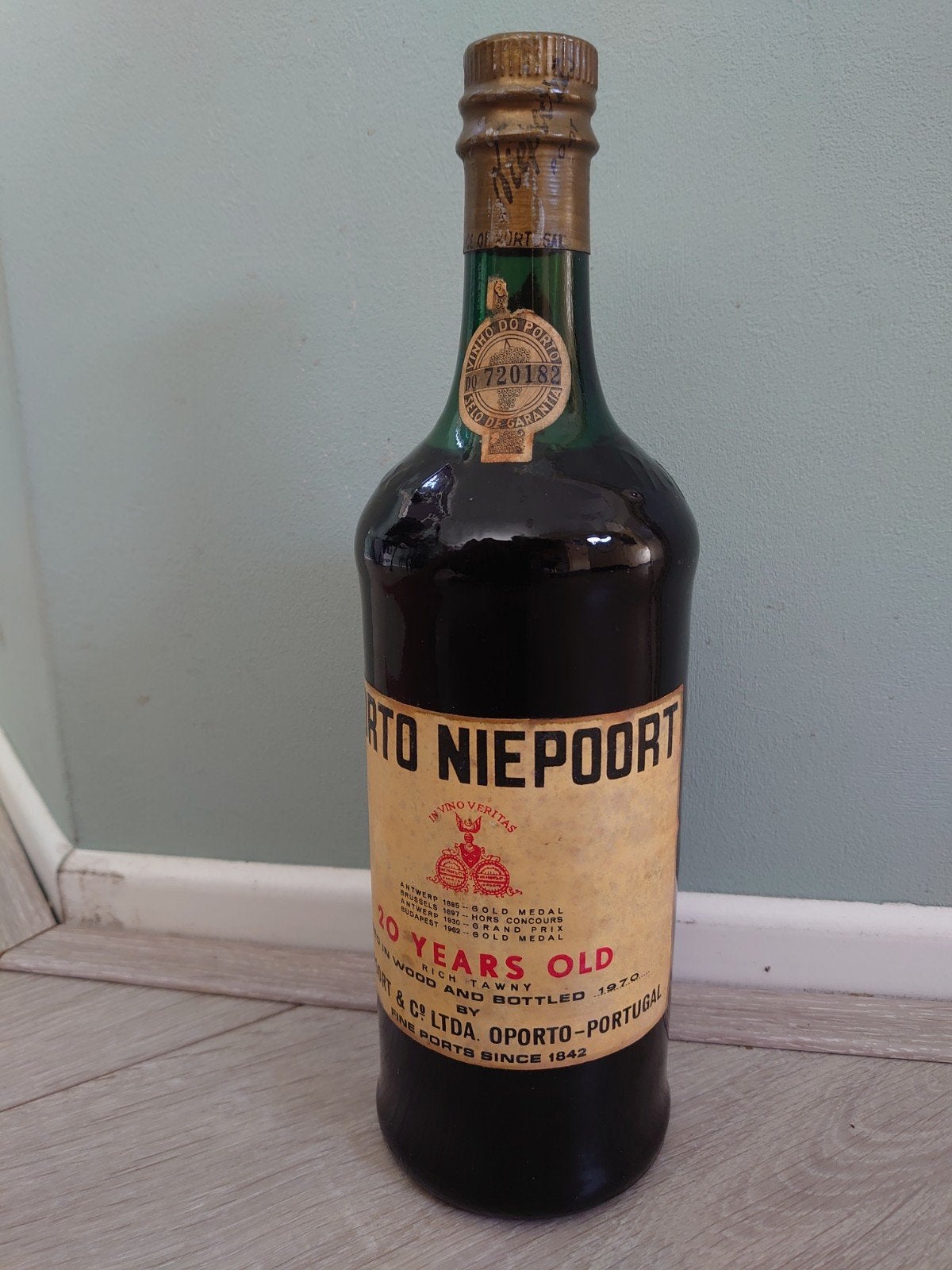 Porto Niepoort 20 jaar oude Tawny Port 1970, Ophalen of Verzenden