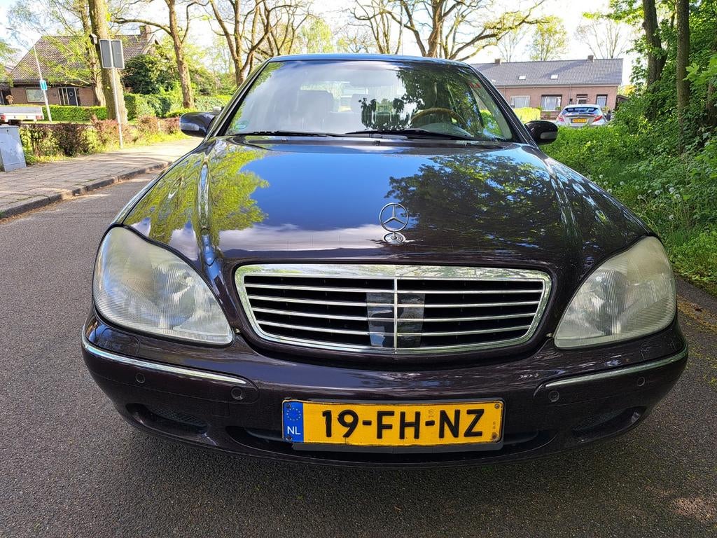 Mercedes s-klasse s500 v8 32v lpg, Auto's, Oldtimers, Automaat, Mercedes-Benz, Bedrijf, Sedan
