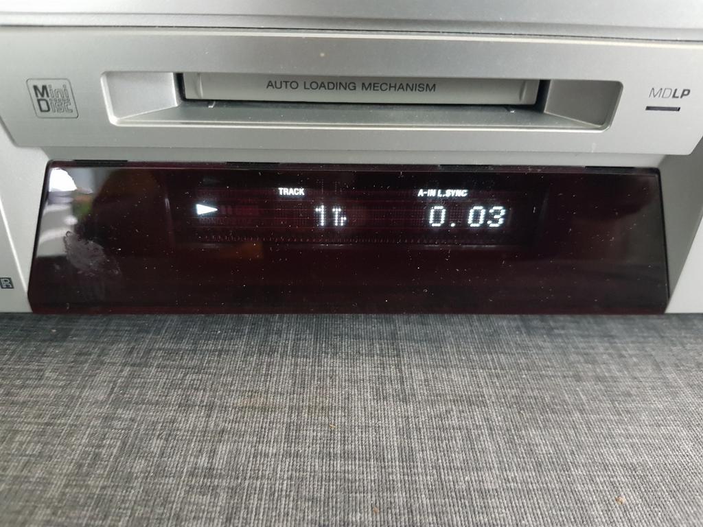 Sony Minidisc Deck mds-je480 met afstandsbediening, Verzenden