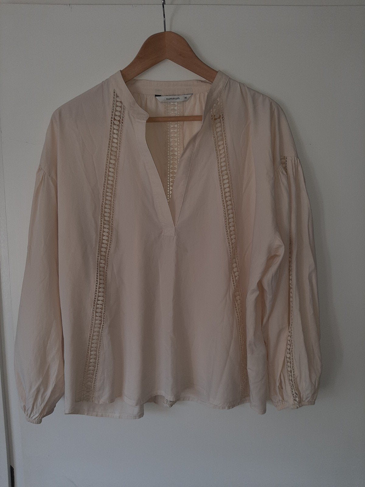 Summum blouse maat 40/42, zo goed als nieuw, Summum, Beige, Maat 42/44 (L), Ophalen of Verzenden