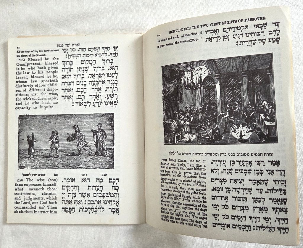 hagadah voor Pesach van naar New York gevluchte Duitsers, Verzenden, Gelezen, Dr. Herman Klopper