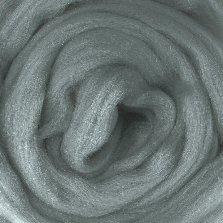 Potloodlont Lontwol Merino Grijs, Hobby en Vrije tijd, Ophalen of Verzenden, Nieuw, Breien of Haken, Wol of Garen
