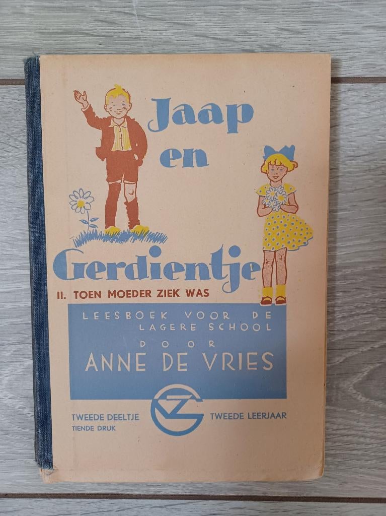Jaap en Gerdientje II Toen moeder ziek was, Gelezen, Fictie algemeen, Ophalen of Verzenden, Anne de Vries / Tjeerd Bottema