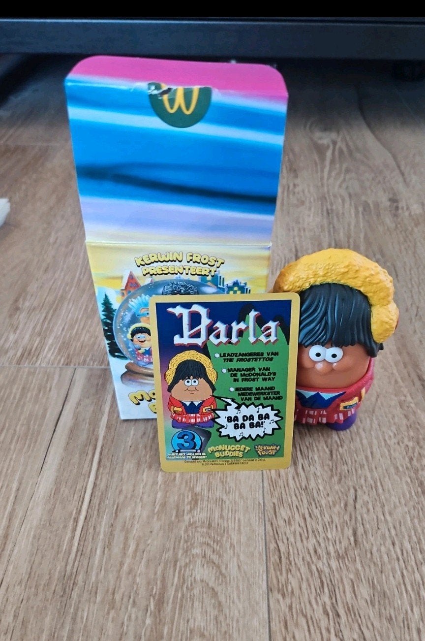 McDonald's Kerwin Frost Darla Nugget Buddy Figuur, Ophalen of Verzenden