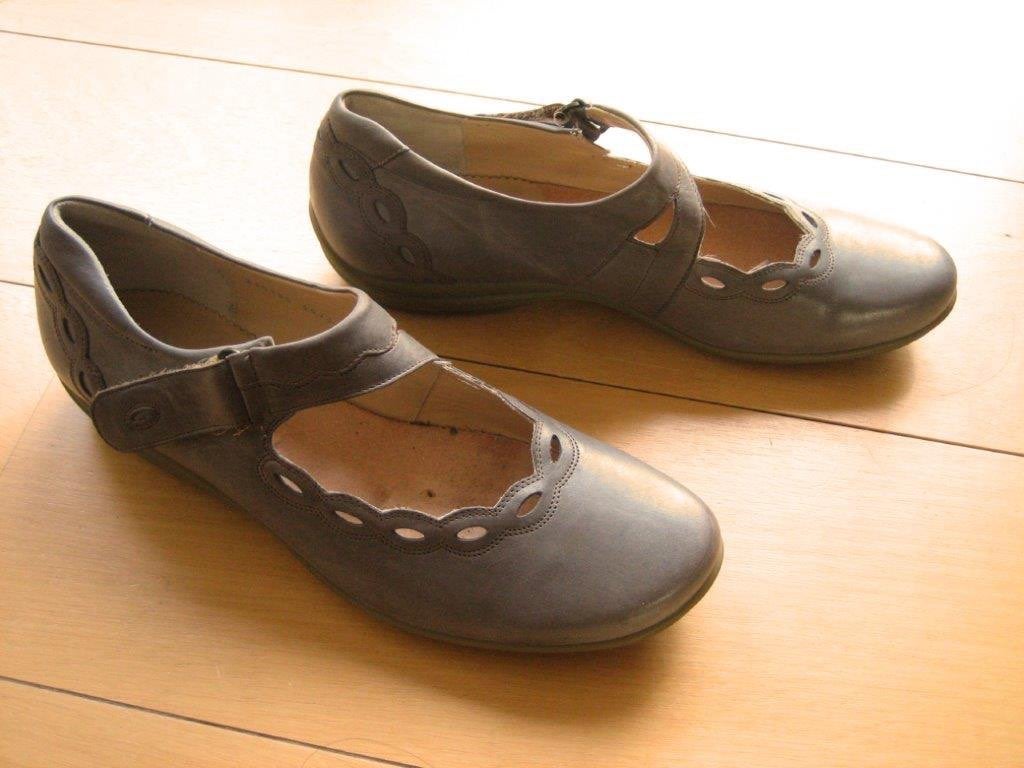 Zeer mooie bruin-grijze ballerinas DUREA maat 8-G snazzeys, Durea, Bruin, Verzenden, Nieuw