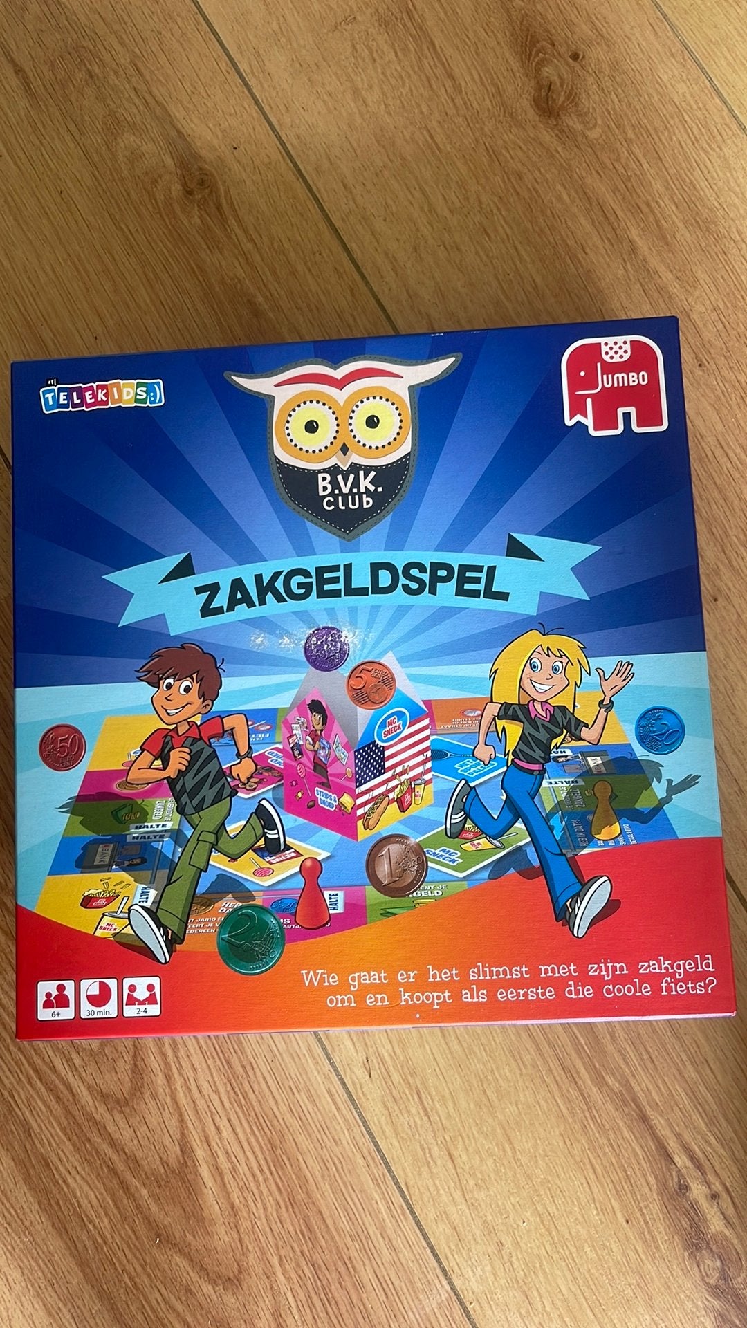 Zakgeldspel nieuw, Hobby en Vrije tijd, Gezelschapsspellen | Bordspellen, Ophalen of Verzenden, Zo goed als nieuw