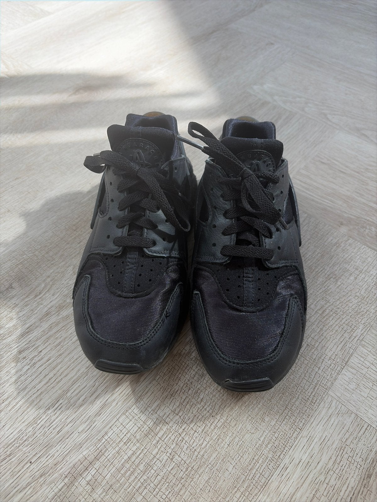Nike Huarache sneakers - Zwart - Maat 37.5, Ophalen, Gedragen, Zwart, Sneakers of Gympen