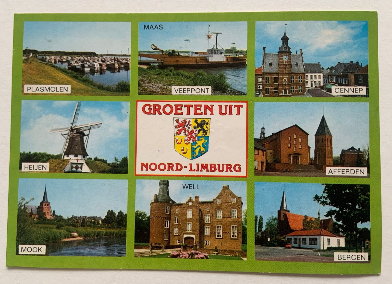 Groeten uit Noord-Limburg, Verzenden, 1960 tot 1980, Gelopen, Limburg