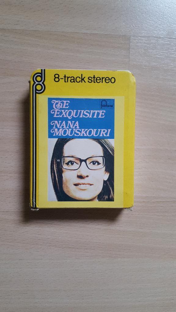 Nana Mouskouri 8 Track Cassette (voor verzamelaars), 1 bandje, Ophalen of Verzenden, Zo goed als nieuw, Voorbespeeld