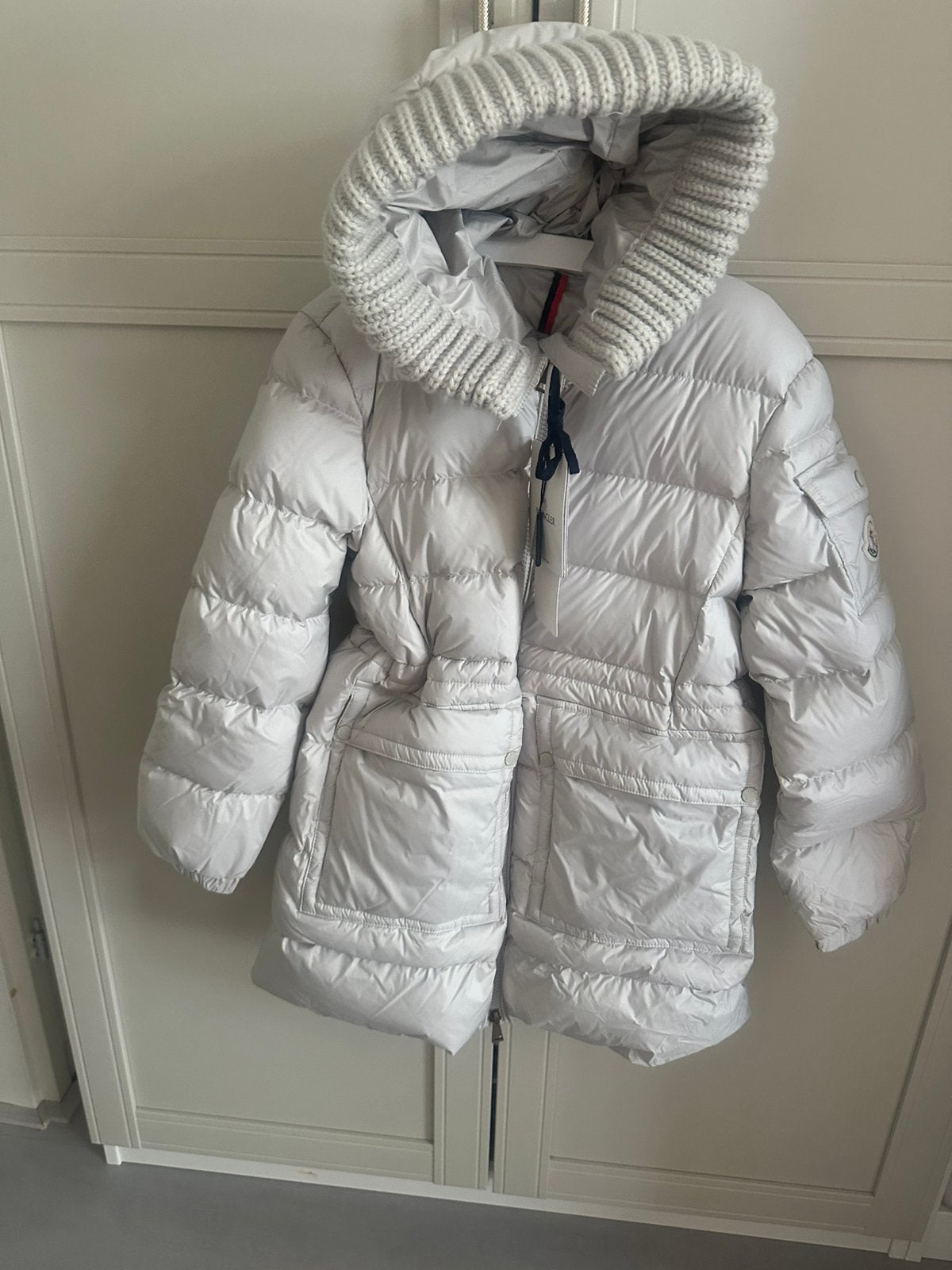 Moncler meisjes jas mt 10 jaar, Ophalen of Verzenden, Zo goed als nieuw, Meisje, Jas