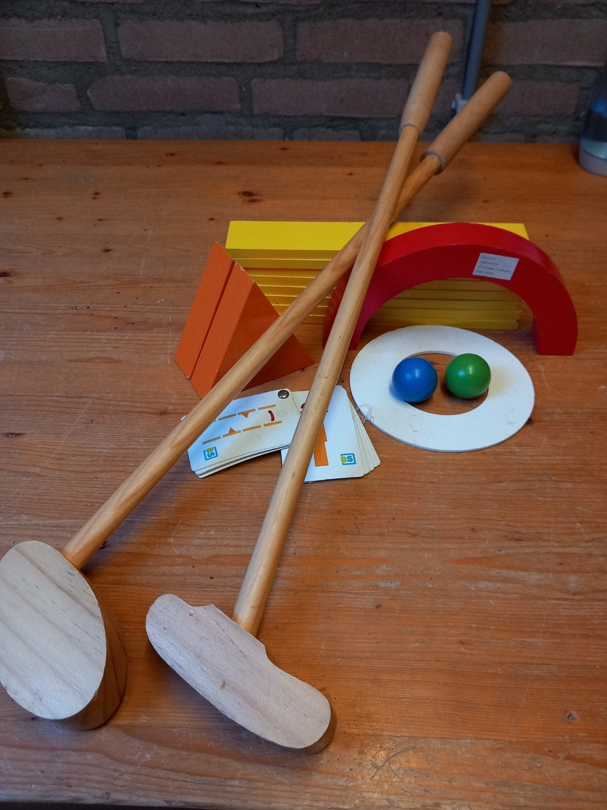 croquet spel, Ophalen of Verzenden, Zo goed als nieuw