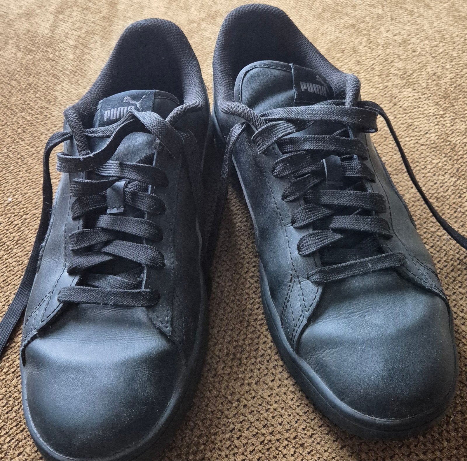 Puma Smash zwart unisex, Ophalen, Puma, Zwart, Sneakers of Gympen