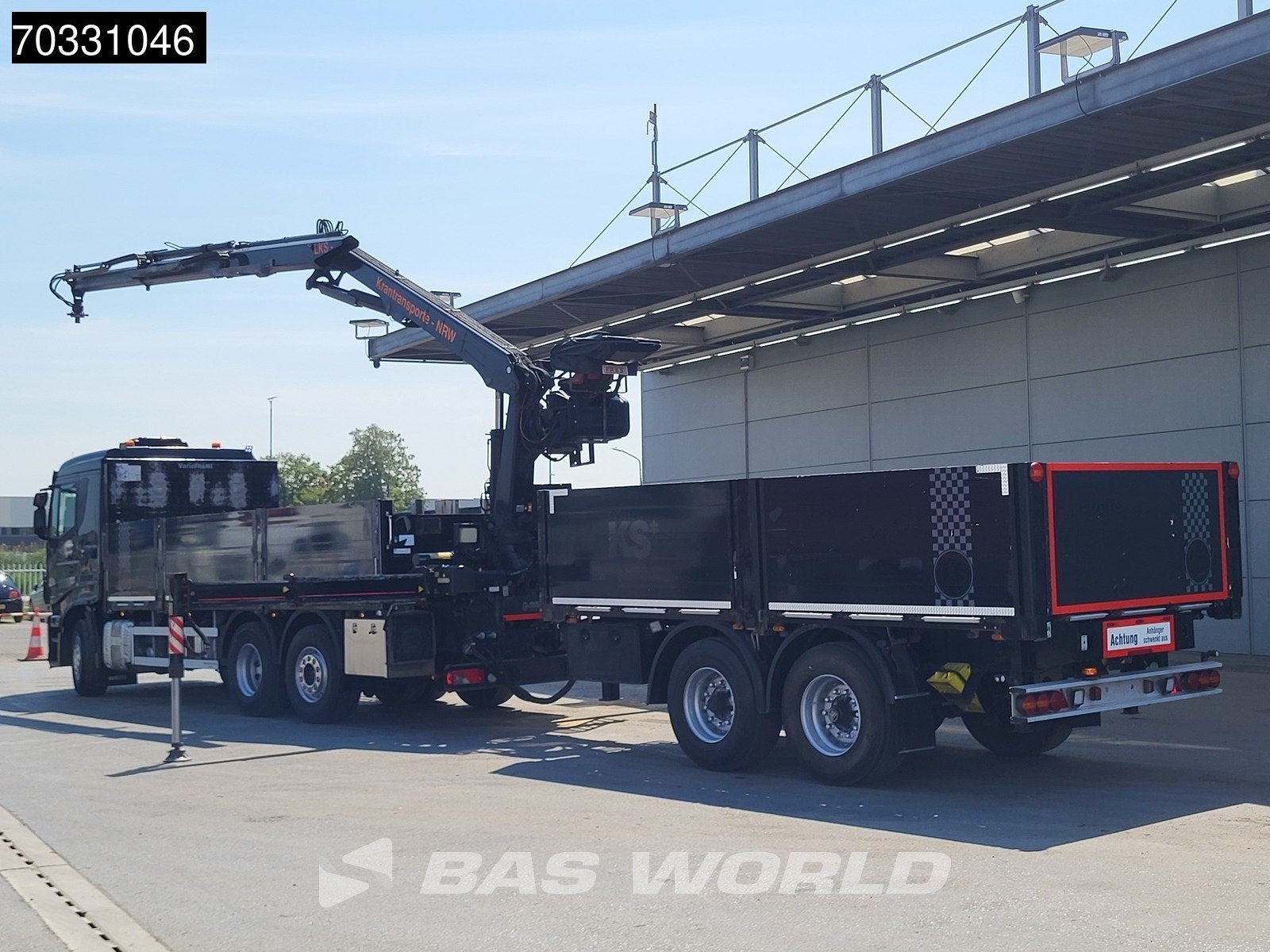 Iveco X-Way X-Way 570 6X2 Full Combi Fassi Crane Euro 6, Automaat, Stof, Euro 6, Iveco