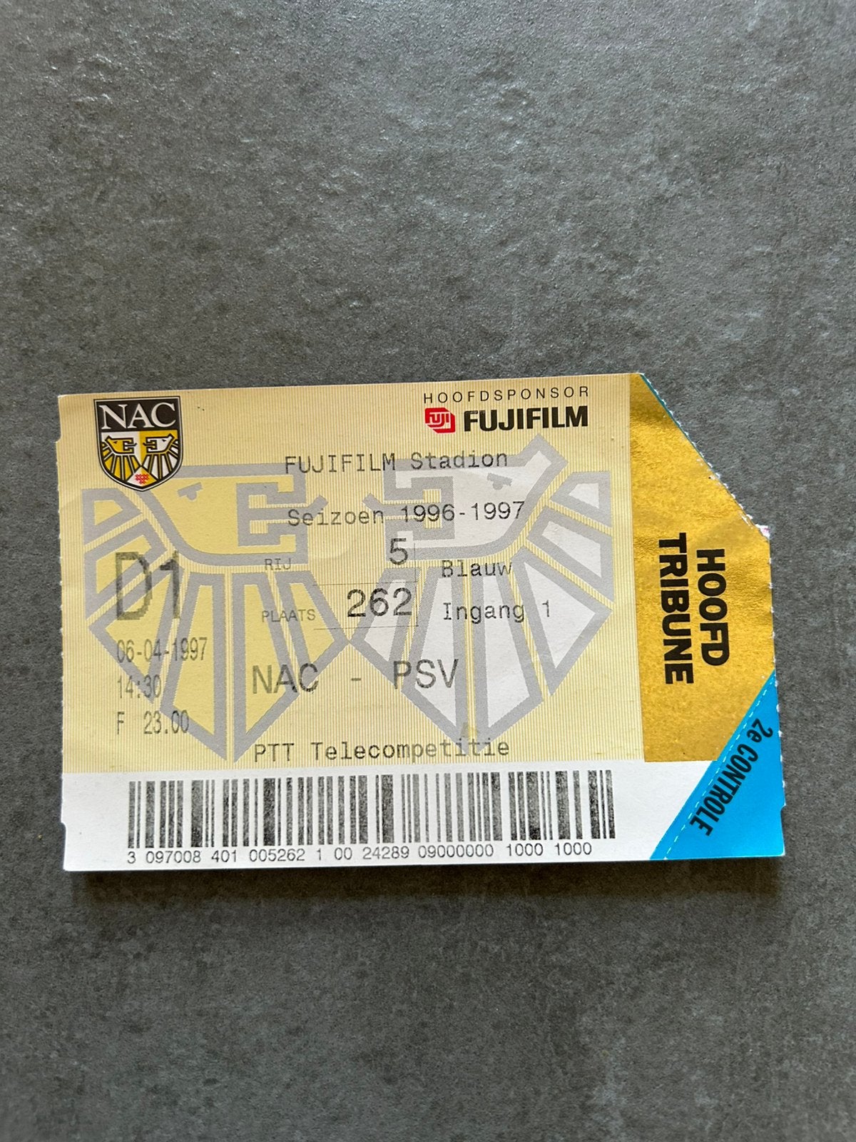 NAC - PSV ticket, Ophalen of Verzenden, PSV, Overige typen