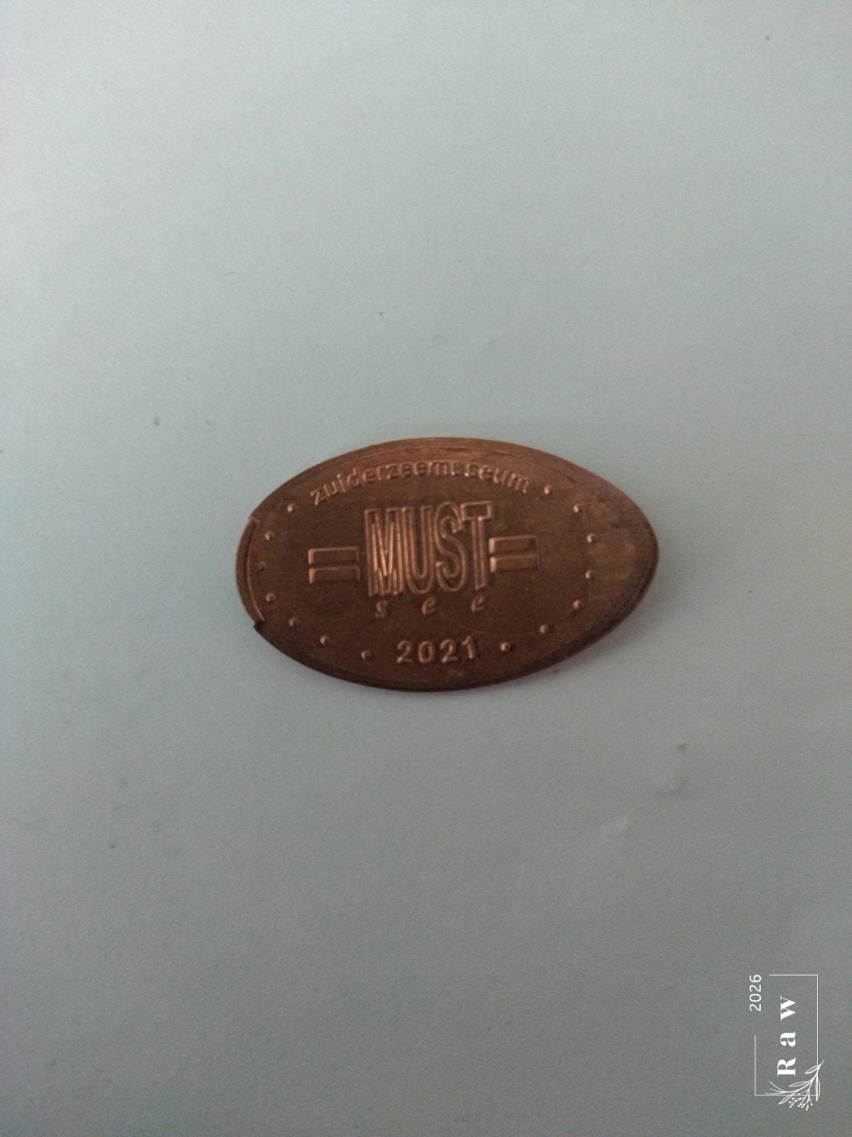 Pressed Penny Zuiderzeemuseum 2021, Ophalen of Verzenden, Zo goed als nieuw