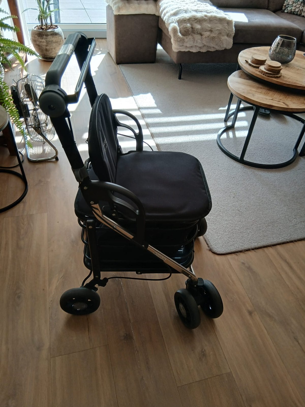 Boodschappen trolly loopkarretje, Diversen, Verzenden, Zo goed als nieuw