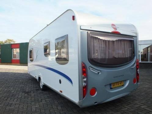 Burstner Trecento 525 TL toercaravan bj 2008, Caravans en Kamperen, 2 aparte bedden, Rondzit, Particulier, Bürstner