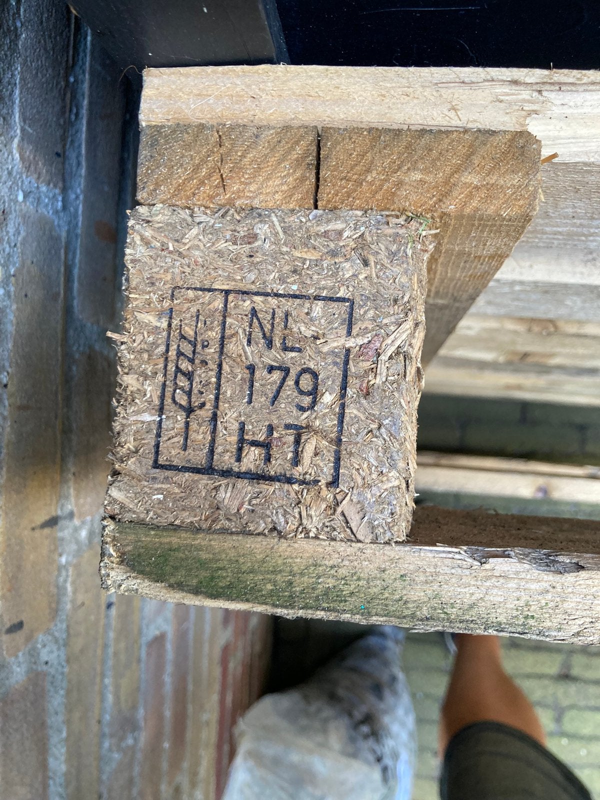 Houten pallet gratis ophalen, Ophalen, Gebruikt