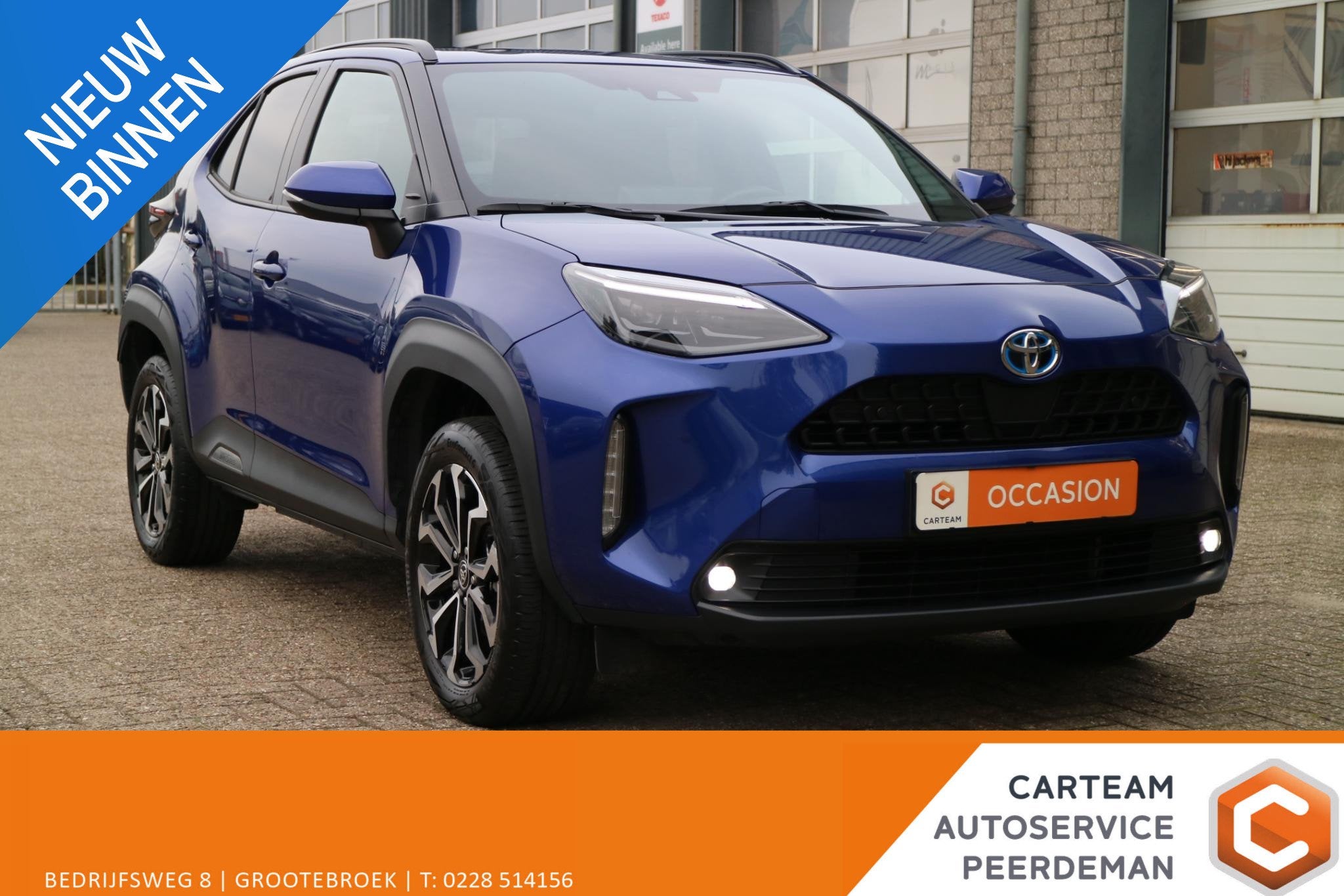 Toyota Yaris Cross 1.5 Hybrid Comfort | Camera | Carplay | D, Auto's, Dealer onderhouden, Stof, Blauw, 1490 cc