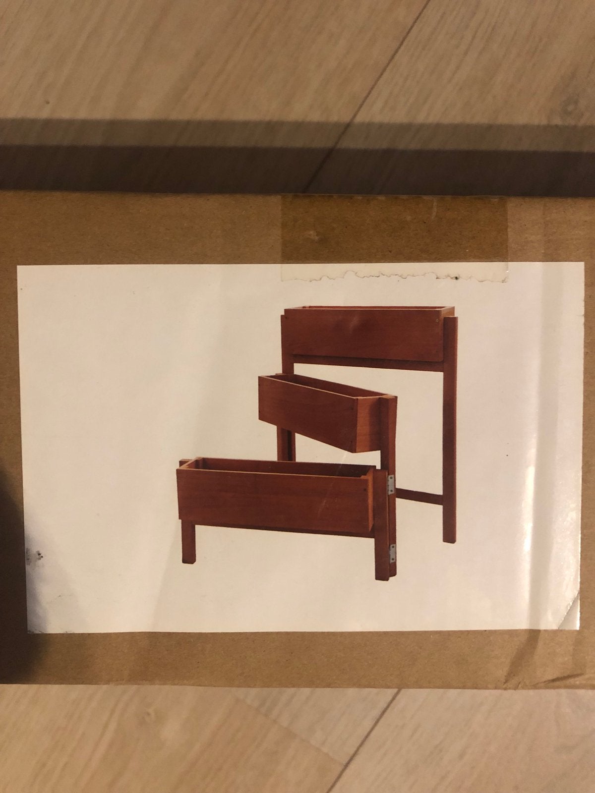 Houten Plantenrek voor Buiten - Nieuw in Doos, Tuin en Terras, Ophalen, Balkon, Nieuw, 60 tot 100 cm