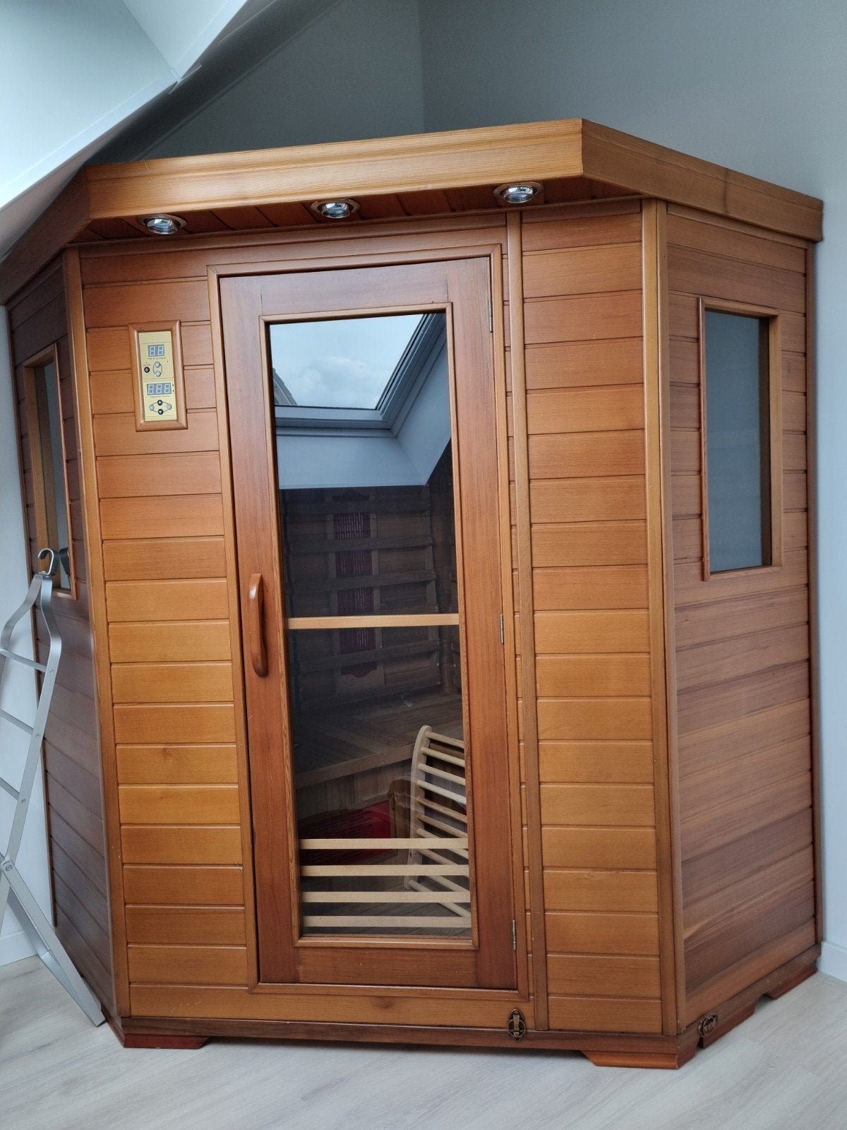 Infrarood sauna, Sport en Fitness, Ophalen, Gebruikt, Infrarood, Complete sauna