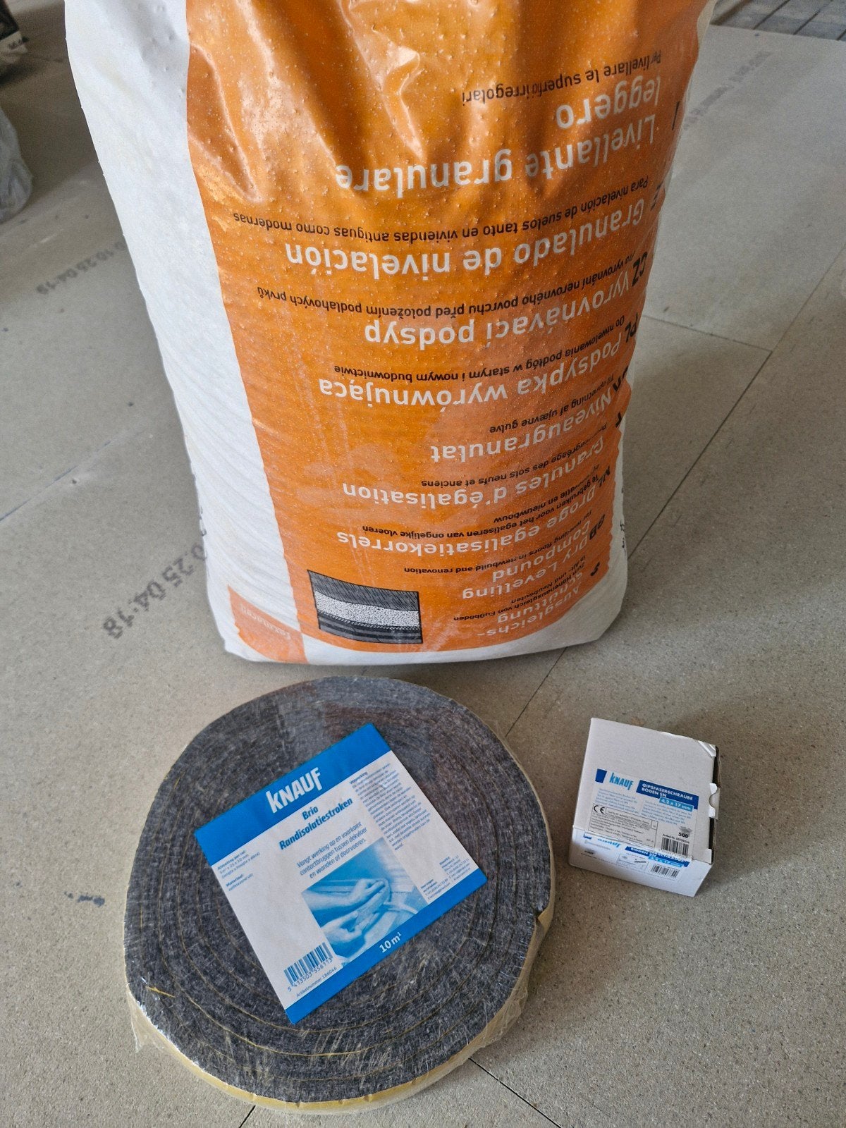 Gipsvezelplaat benodigdheden Fermacell/ Knauf Brio, Overige materialen, Nieuw, Minder dan 5 m², Ophalen