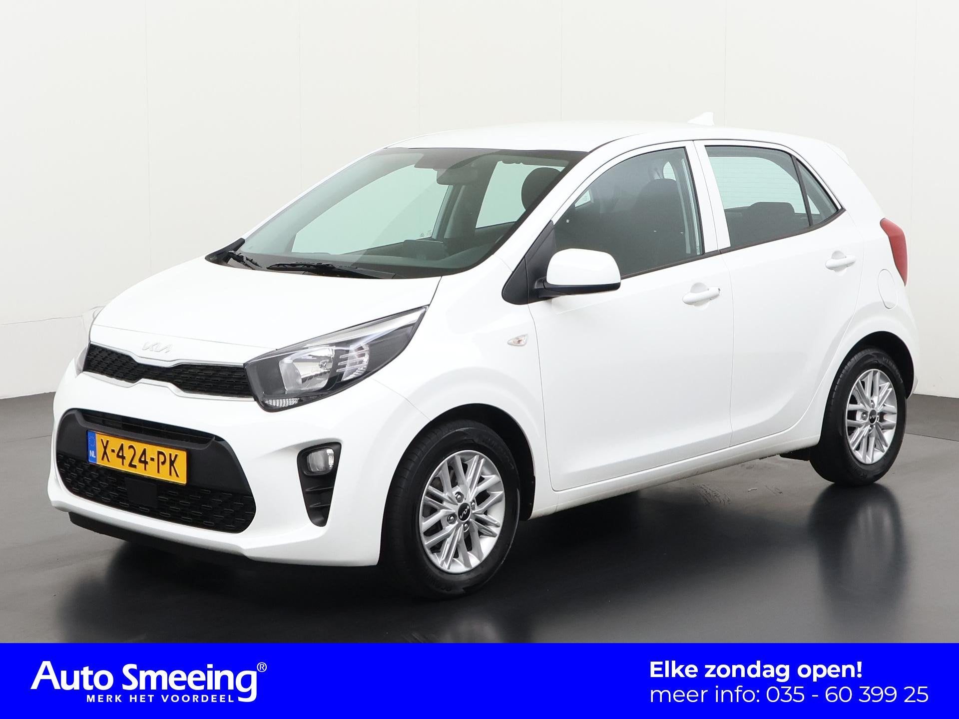 Kia Picanto 1.0 DPi DynamicLine | Camera | Apple/Android Car, Voorwielaandrijving, Stof, Gebruikt, 4 stoelen