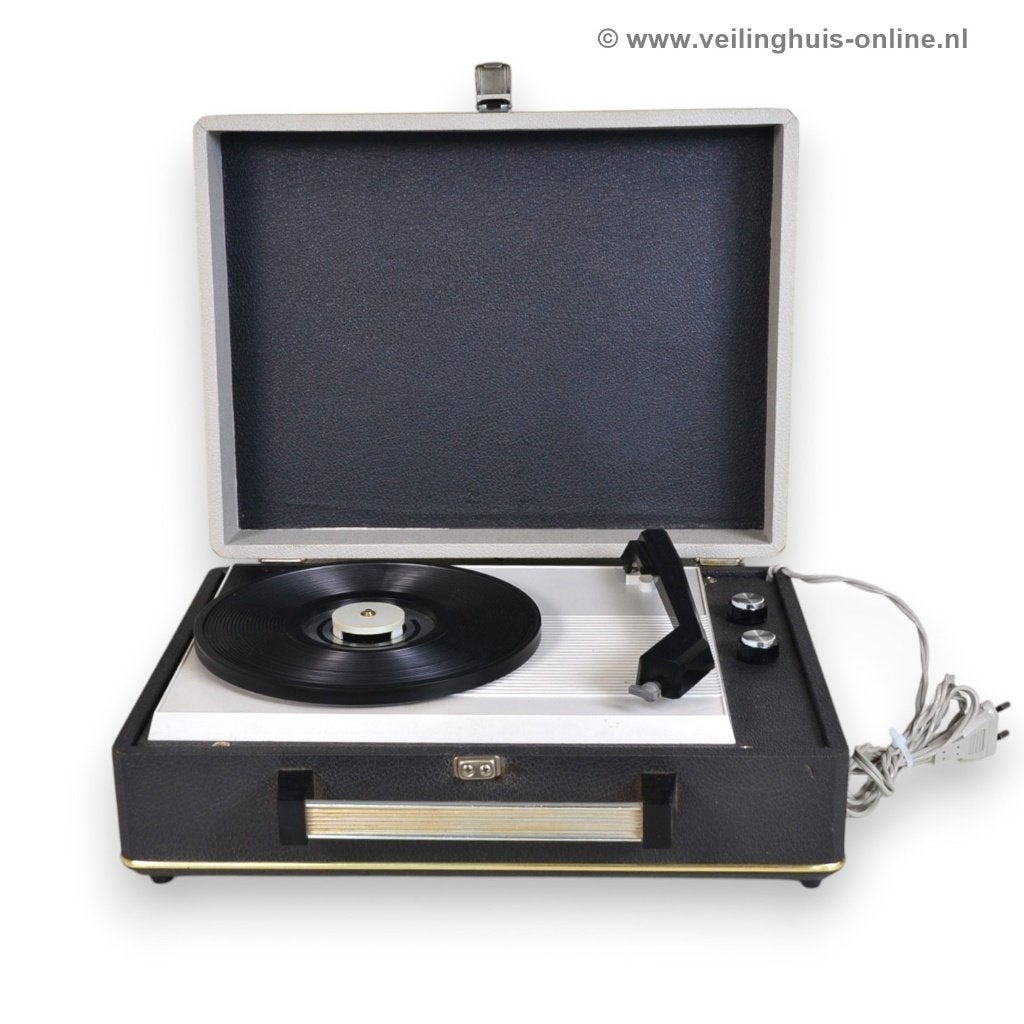 Wilson Vintage koffer platenspeler, Ophalen, Gebruikt, Platenspeler, Overige merken