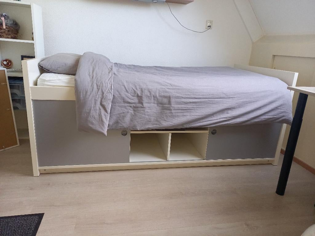 Ikea half hoogslaper, Ophalen, Gebruikt, 90 cm, Eenpersoons