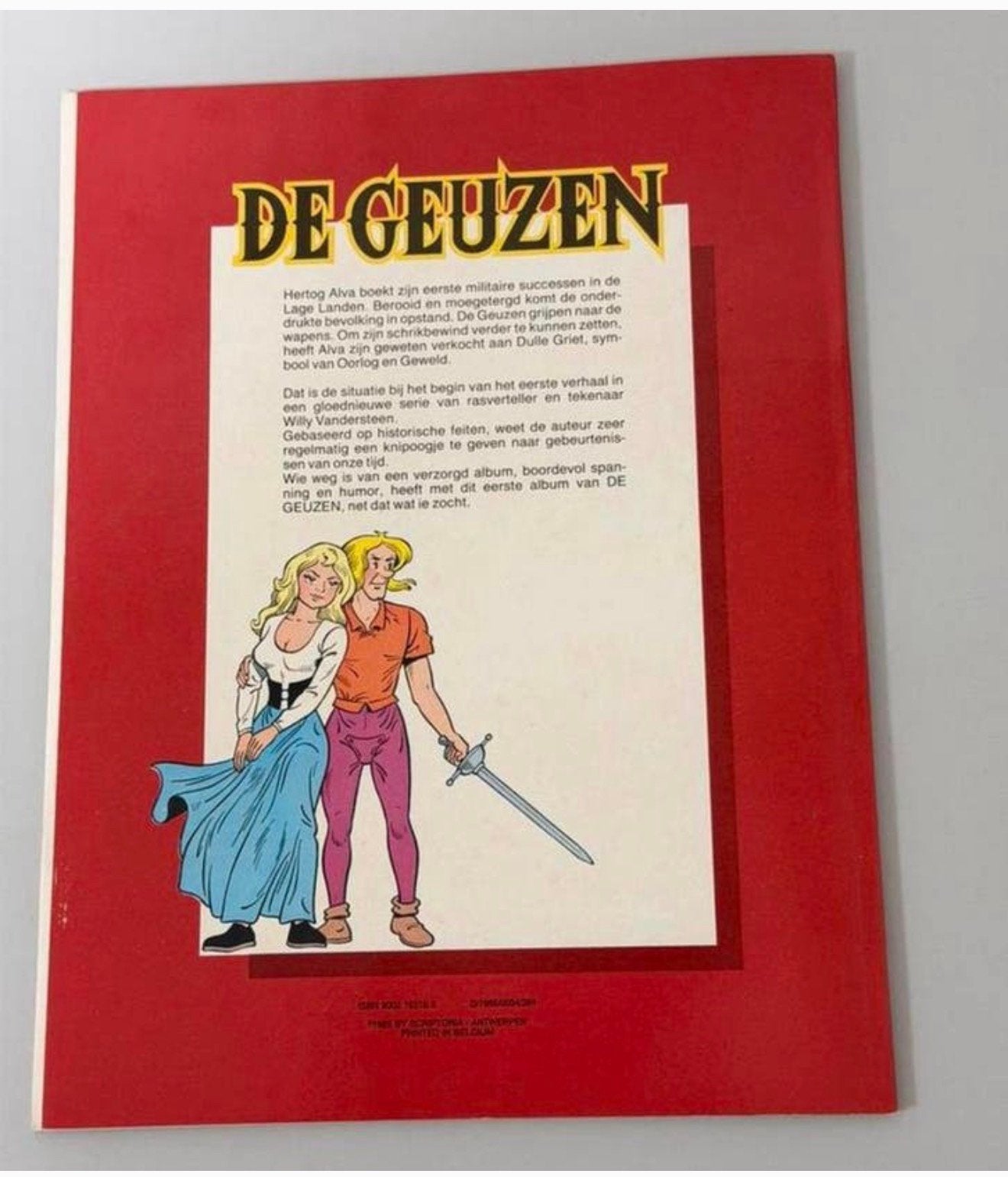 De Geuzen 01 – De Zeven Jagers | 1e druk 1985 | Vandersteen, Boeken, Eén stripboek, Ophalen of Verzenden, Zo goed als nieuw