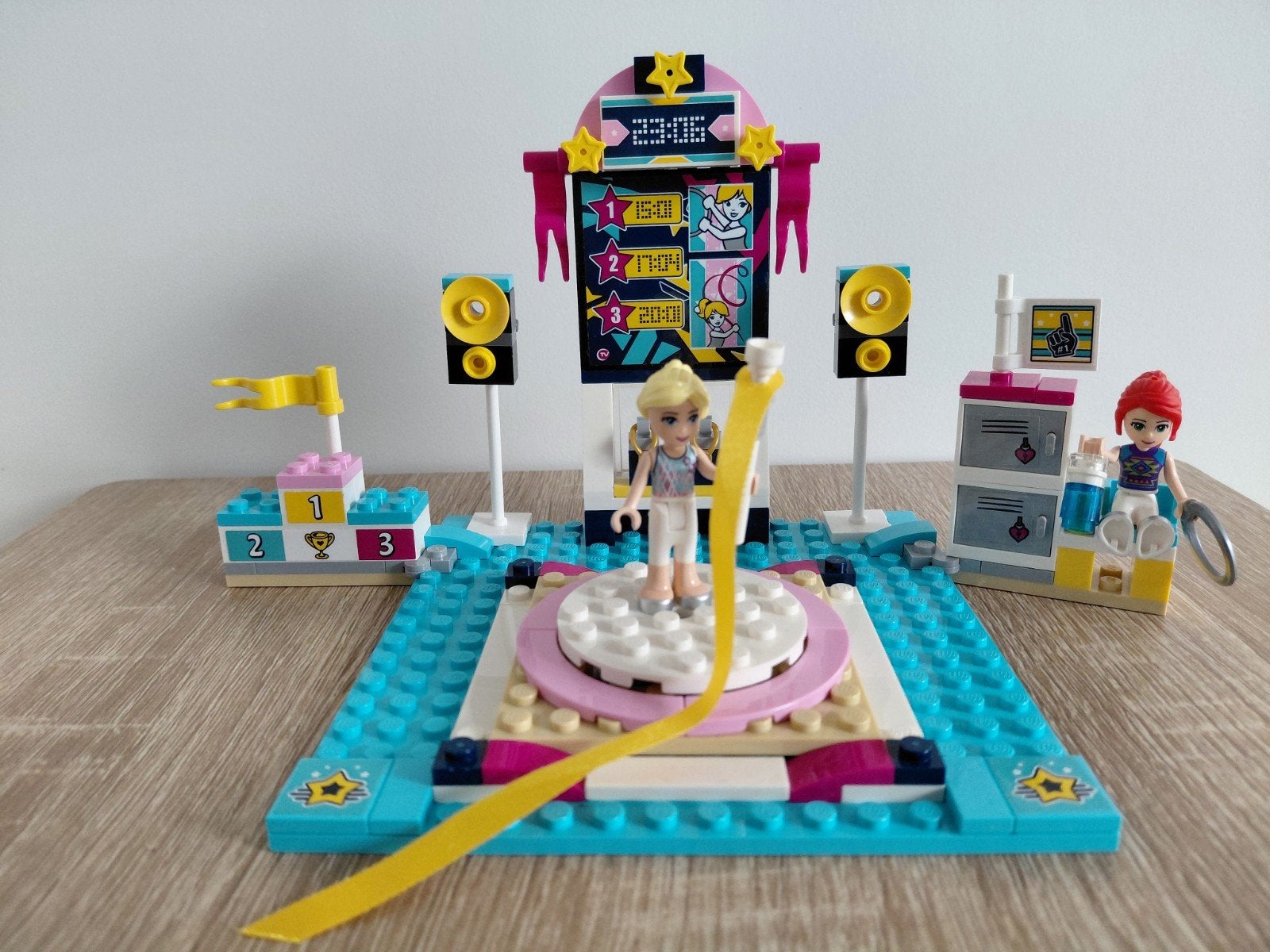 Lego Friends turnzaal 41372 compleet, Lego, Friends, Ophalen of Verzenden, Zo goed als nieuw