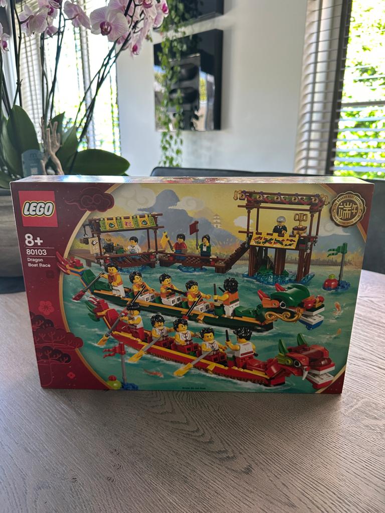 Lego 80103 Drakenbootrace - Nieuw en Ongeopend, Overige thema's, Lego, Nieuw, Ophalen of Verzenden
