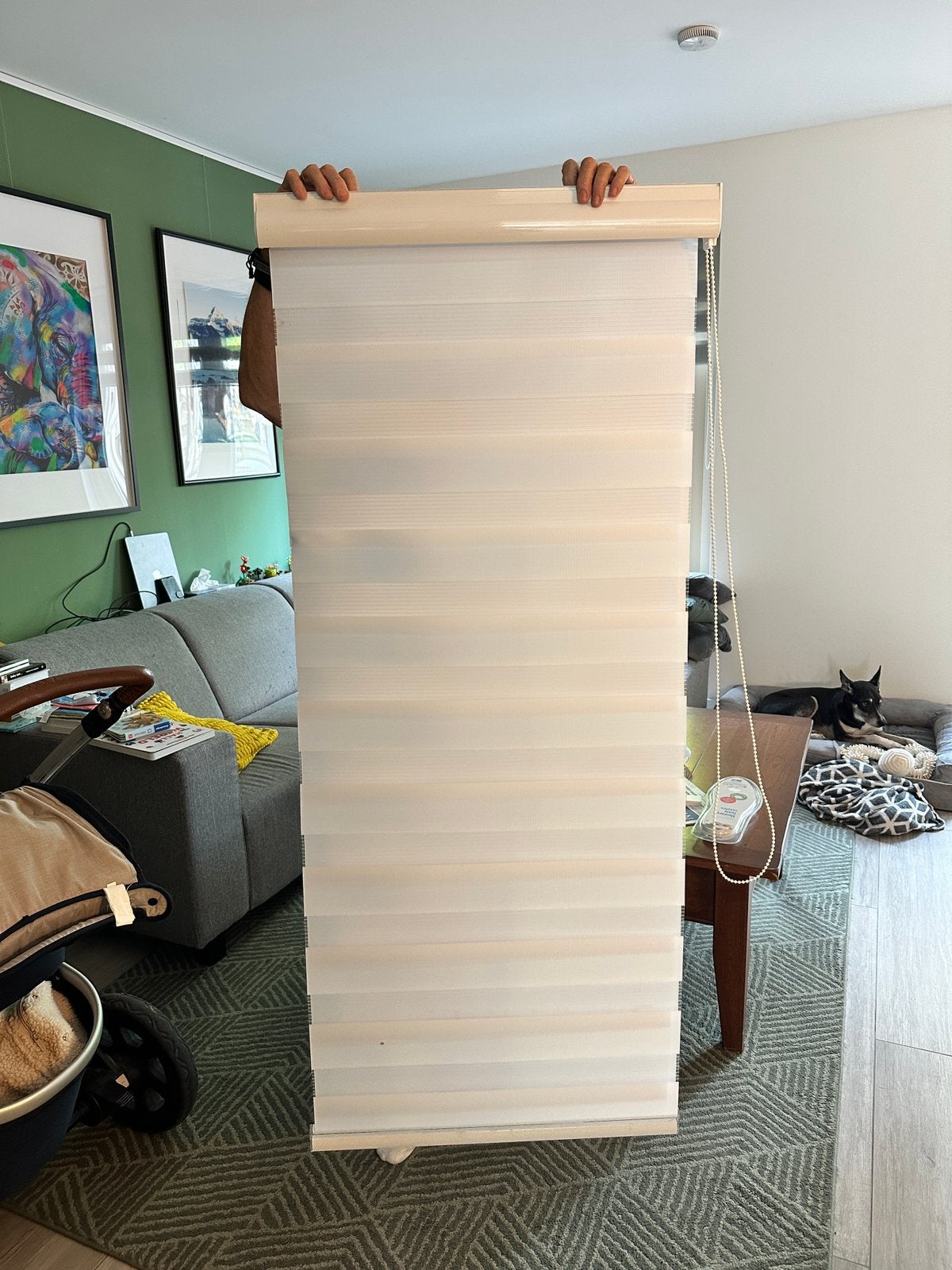 Rolgordijnen 60cm breed, Huis en Inrichting, Ophalen, Gebruikt, Wit, 60 cm