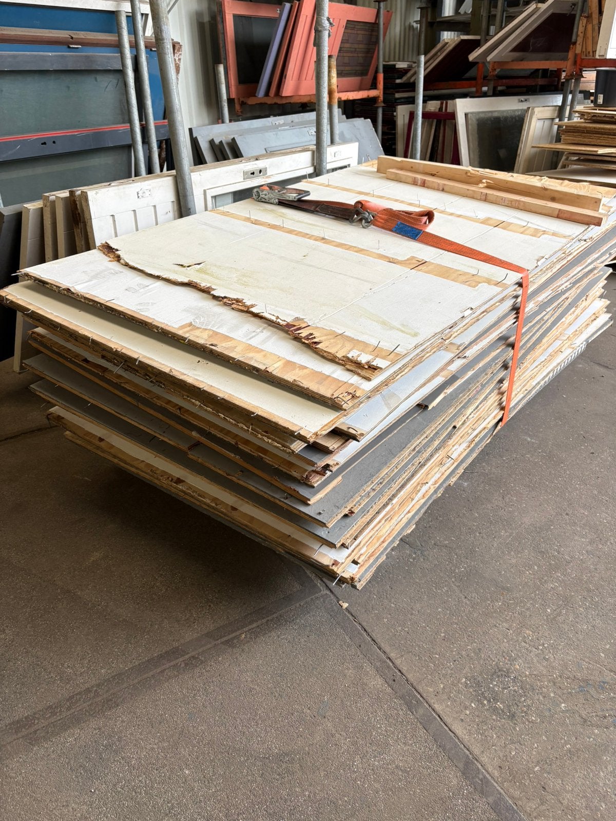 25 gebruikte underlayment, Ophalen of Verzenden, Zo goed als nieuw