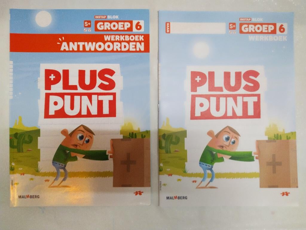 Pluspunt - Groep 6 - Instap Werkboek en antwoordenboek 6S, Ophalen of Verzenden, Nieuw, Overige niveaus, Overige vakken