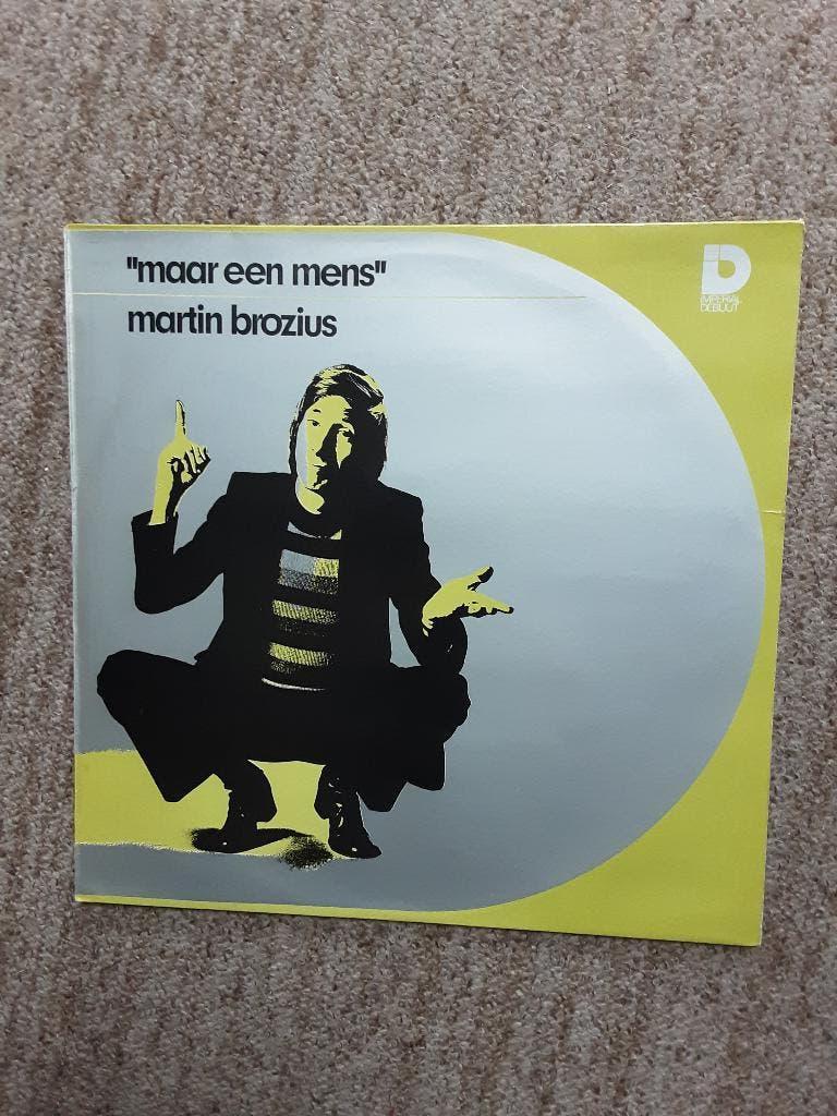 vinyl lp Martin Brozius maar een mens, Gebruikt, Originele persing, Ophalen of Verzenden, 1970 - 1979